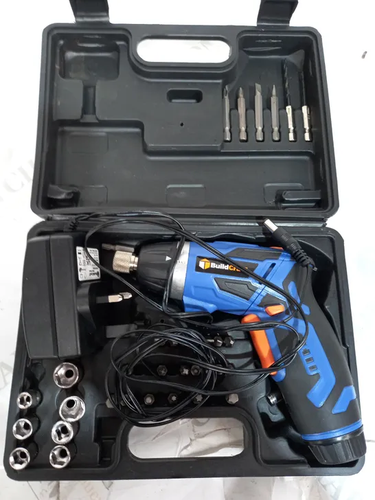 BOXED BUILDCRAFT TWIST HANDLE 3.6V SCREWDRIVER SET