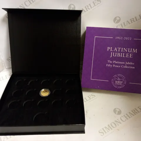 PLATINUM JUBILEE 50P COLLECTION BOX