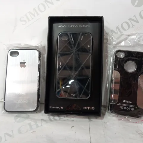 BOX OF APPROXIMATELY 30 ASSORTED HOUSEHOLD ITEMS TO INCLUDE IPHONE COVER, EMIE AVENTADOR IPHONE 4/4S CASE, ETC