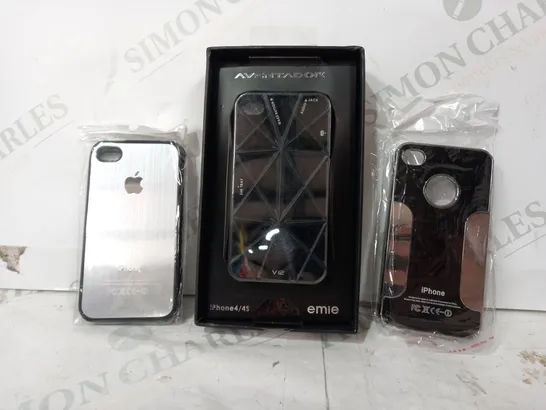 BOX OF APPROXIMATELY 30 ASSORTED HOUSEHOLD ITEMS TO INCLUDE IPHONE COVER, EMIE AVENTADOR IPHONE 4/4S CASE, ETC