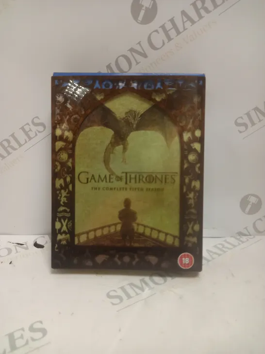 GAME OF THRONES COMPLETE FIFTH SEASON BLU RAY SET 