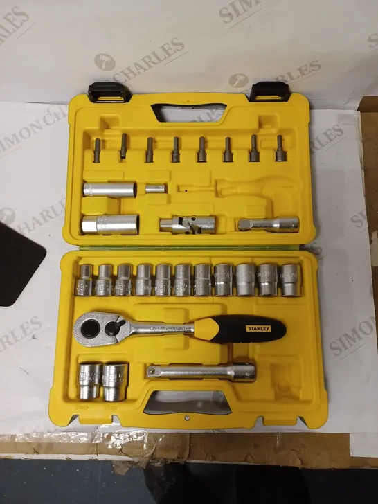 STANLEY STHT0-73929 SATIN SOCKET WRENCH SET