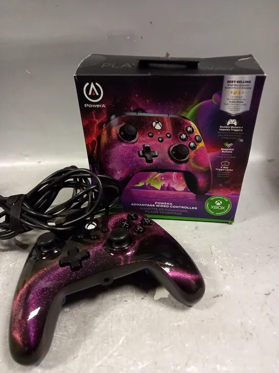 BOXED POWERA ADVANTAGE WIRED XBOX GAMING CONTROLLER 