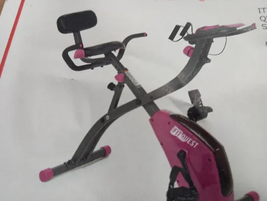 FITQUEST FLEX EXPRESS EXERCISE BIKE - COLLECTION ONLY