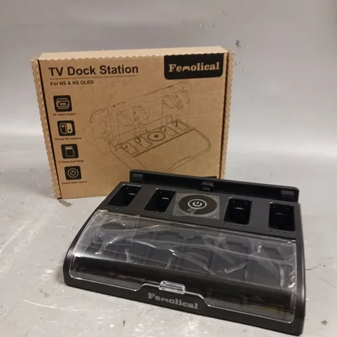 BOXED FEMOLICAL TV DOCK STATION FOR NINTENDO SWITCH 