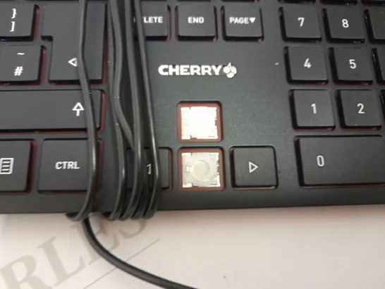 CHERRY KC 6000 SLIM KEYBOARD - BLACK