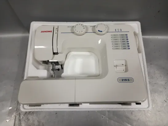 BOXED JANOME 219-S SEWING MACHINE 