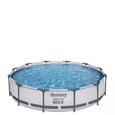 BOXED BESTWAY 12FT PRO MAX POOL WITH PUMP // COLLECTION ONLY