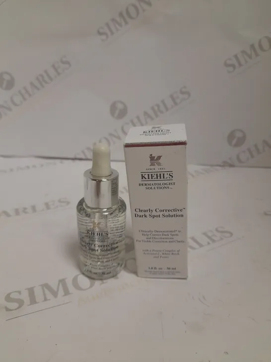 KIEHL'S CLEARLY CORRECTIVE DARK SPOT SOLUTION - 30ML