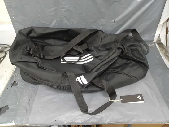 ADIDAS BLACK TIRO LARGE DUFFEL BAG 