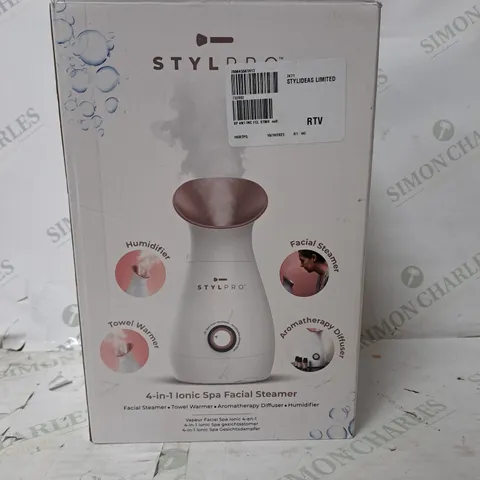 STYLPRO 4 IN 1 IONIC FACIAL STEAMER