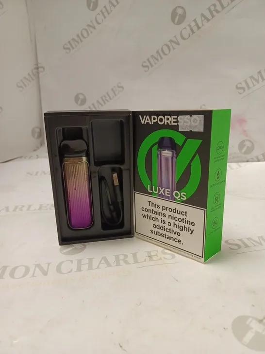 BOXED VAPORESSO LUXE QS - SUNSET VIOLET. 