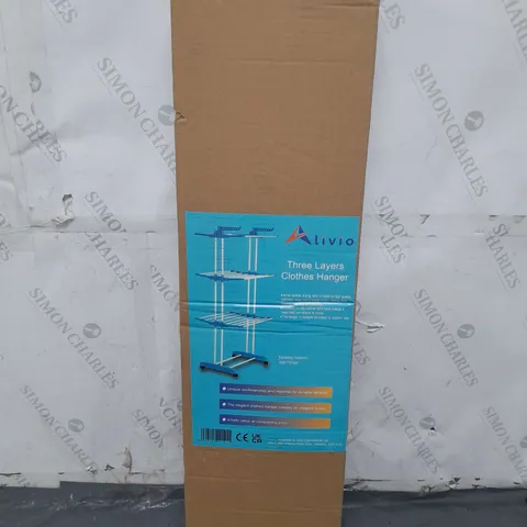 BOXED ALIVIO THREE LAYERS CLOTHES HANGAR