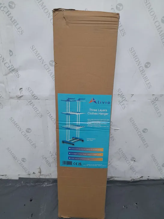 BOXED ALIVIO THREE LAYERS CLOTHES HANGAR