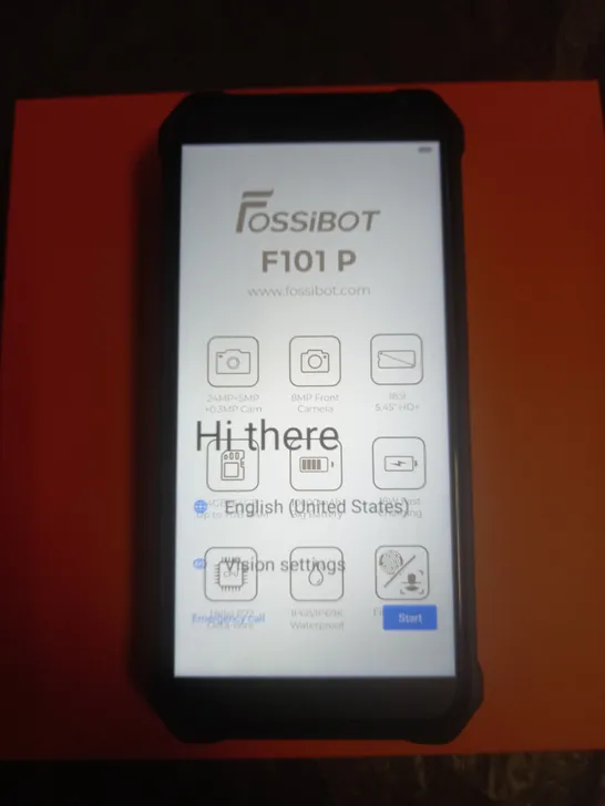 BOXED FOSSIBOT F101 P RUGGED MOBILE PHONE 