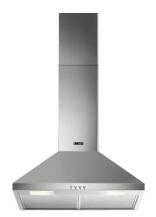 ZANUSSI 60cm CHIMNEY HOOD STAINLESS STEEL Model ZFCT16X RRP £175