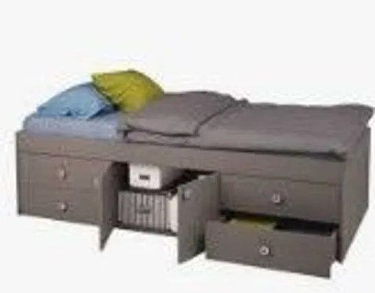 LOW CABIN BED - GREY - COLLECTION ONLY 
