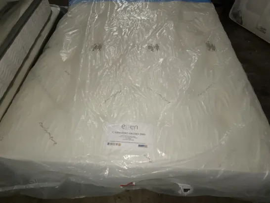 BAGGED EDEN CASHMERE ORTHO 2000 MATTRESS - APPROX 150X200CM