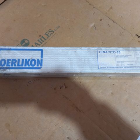 SEALED - OERLIKON TENACITO65 BASIC COVERED WELDING ELECTRODES 80PC