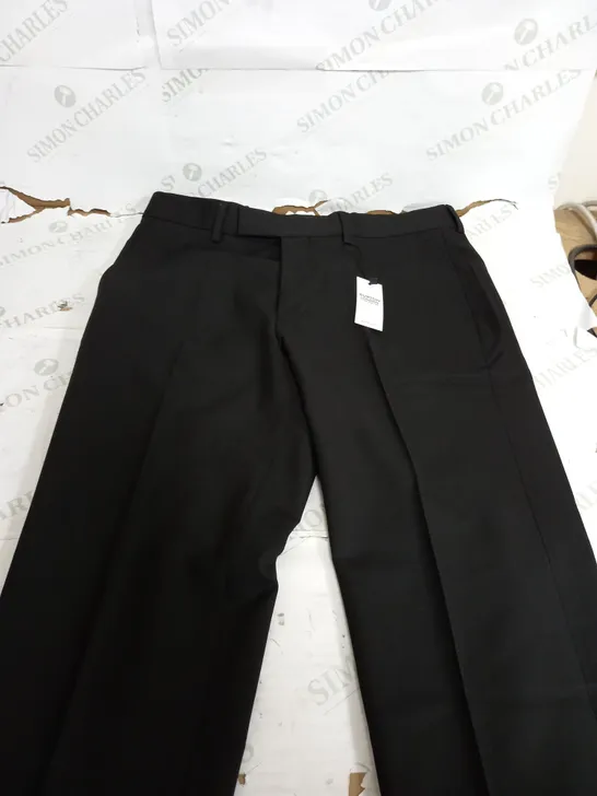 BURTON LONDON IN BACK TROUSERS - UK 32S