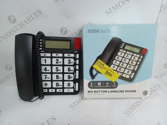 BOXED BIG BUTTON LANDLINE PHONE 