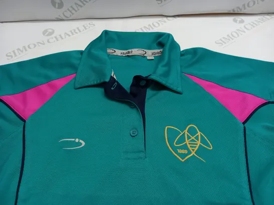 SQUAD KIT GREEN WOMENS POLO SHIRT - 30/32"