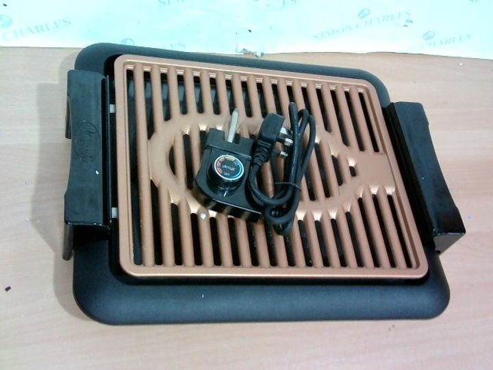 COPPER NONSTICK ELECTRIC INDOOR GRILL 3187914Simon Charles Auctioneers