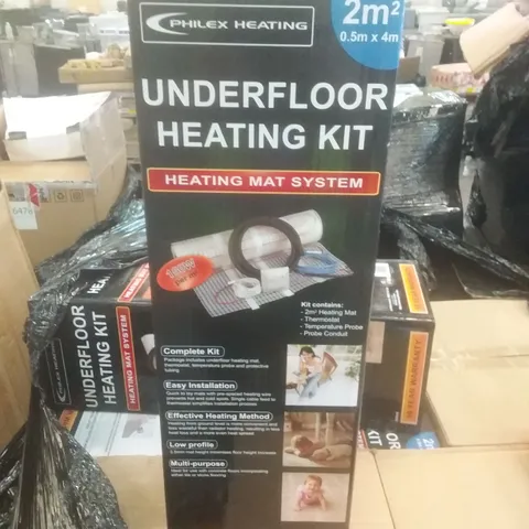 PALLET OF ASSORTED UNDERFLOOR HEATING KITS