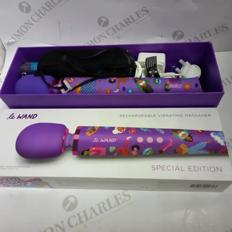 LE WAND FEEL MY POWER 2021 SPECIAL EDITION RECHARGABLE VIBRATING MASSAGER