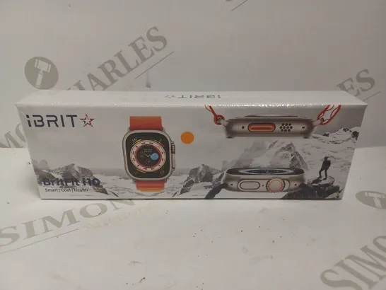 BOXED SEALED IBRIT BRITFIT I10 FITNESS SMARTWATCH 