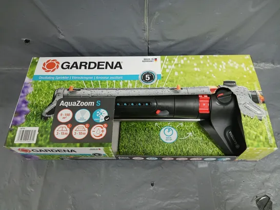 BOXED GARDENA OSCILATING SPRINKLER 