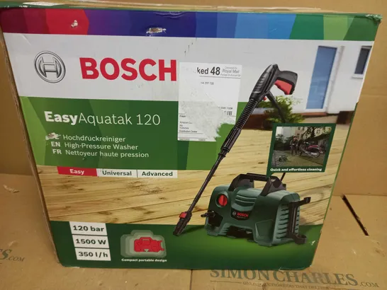 BOSCH EASY AQUATAK 120 BAR PRESSURE WASHER