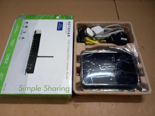BOXED NETGEAR N150 WIRELESS ADSL2+ MODEM ROUTER