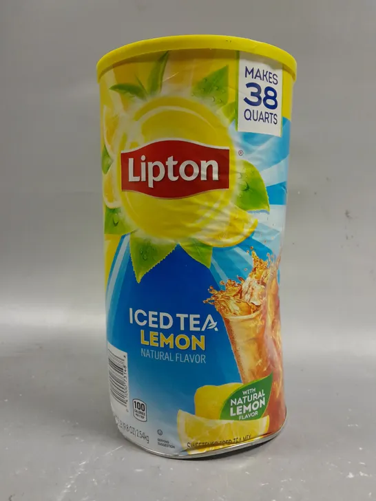 SEALED LIPTON SWEETEND TEA MIX - LEMON - 2.5KG