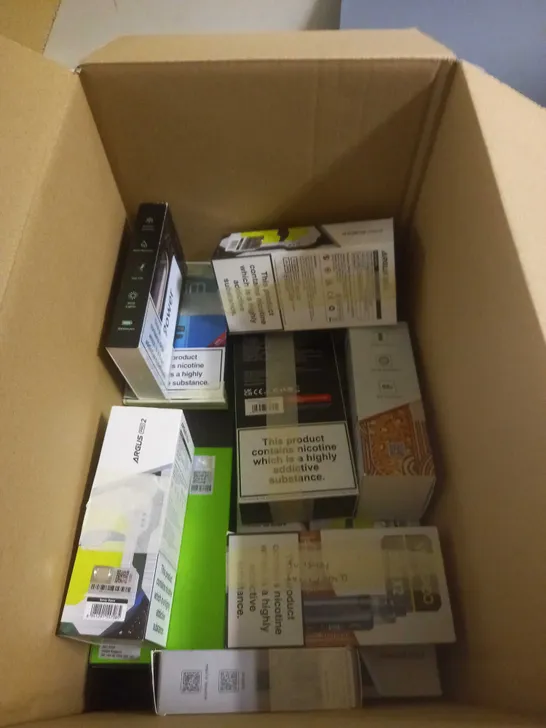 APPROXIMATELY 20 BOXED E-CIGARETTES TO INCLUDE UWELL, ASPIRE, VOOPOO ETC