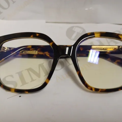 MARC JACOBS TORTOISESHELL FASHION GLASSES