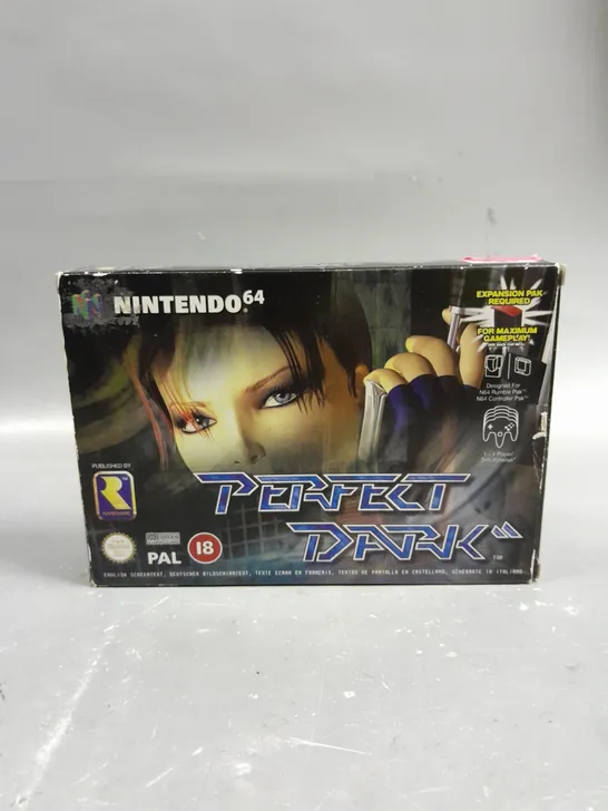 PERFECT DARK FOR NINTENDO 64