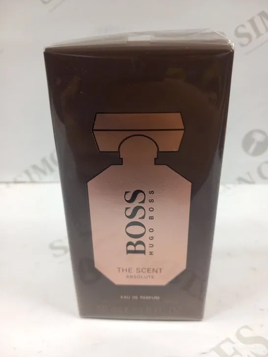 BOXED AND SEALED BOSS HUGO BOSS THE SCENT ABSOLUTE EAU DE PARFUM 50ML