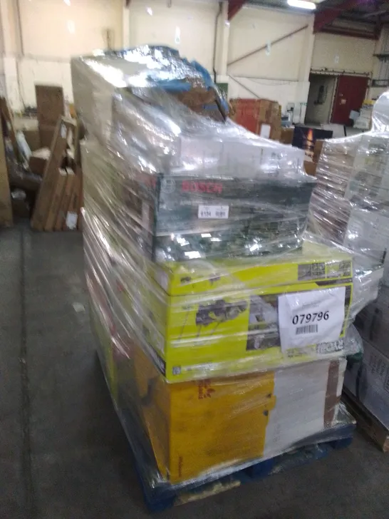 PALLET OF APPROXIMATELY 13 UNPROCESSED RAW RETURN HOUSEHOLD AND ELECTRICAL GOODS TO INCLUDE;