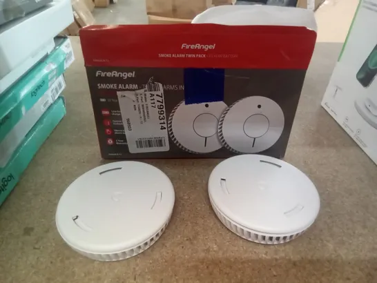 BOXED FIREANGEL 2 SMOKE ALARMS 