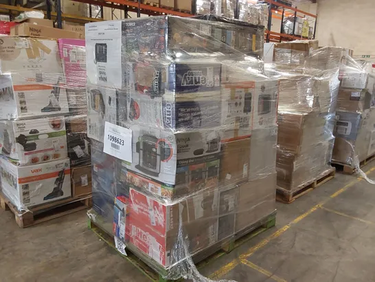 PALLET OF APPROXIMATELY 23 UNPROCESSED RAW RETURN HOUSEHOLD AND ELECTRICAL GOODS TO INCLUDE;