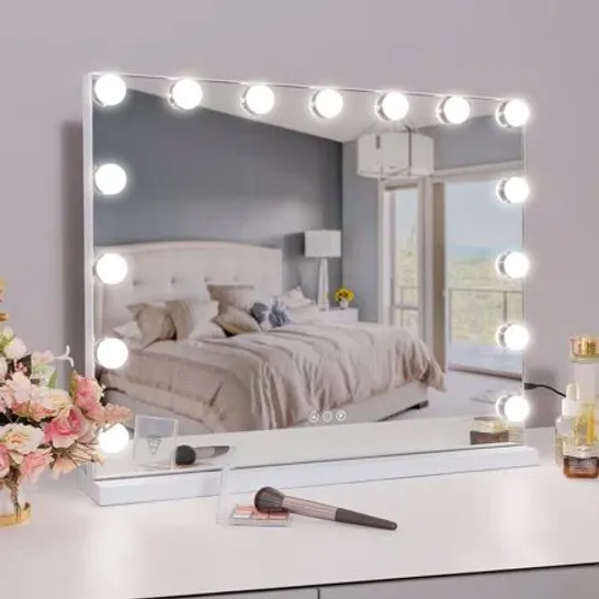 BOXED RECTANGLE METAL MIRROR (1 BOX)