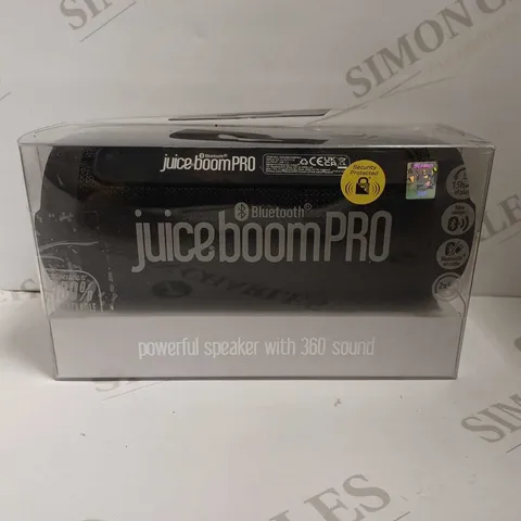 JUICEBOOMPRO PORTABLE BLUETOOTH SPEAKER 