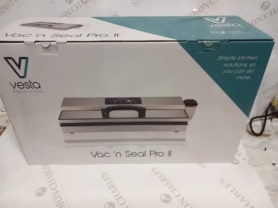 BRAND NEW BOXED VESTA PRECISION VAC N SEAL PRO II VJS781C