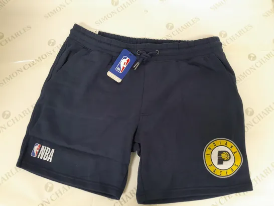 NBA INDIANA PACERS FLEECE SHORTS SIZE L 