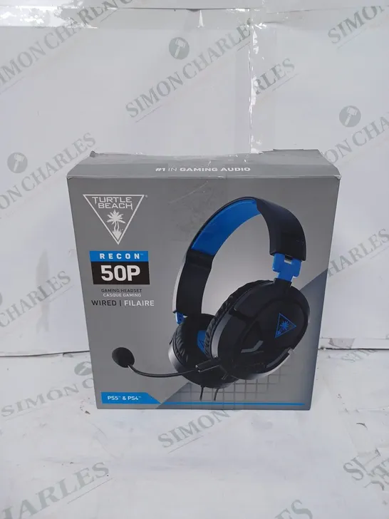 TURTLE BEACH RECON 50P WIRED PLAYSTATION GAMING HEADSET 