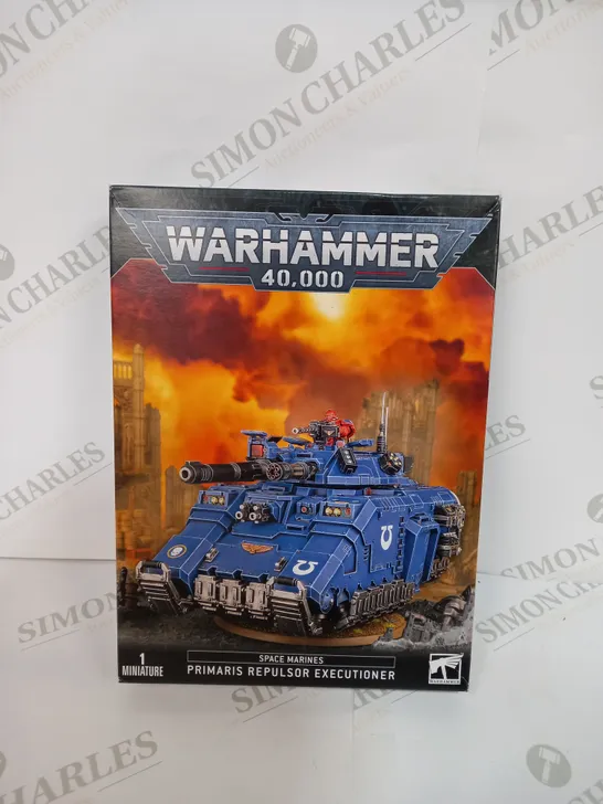 BOXED WARHAMMER 40,000 SPACE MARINES PRIMARIS REPULSOR EXECUTIONER 