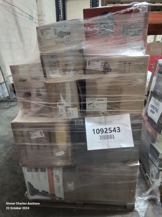 PALLET OF APPROXIMATELY 36 UNPROCESSED RAW RETURN HOUSEHOLD AND ELECTRICAL GOODS TO INCLUDE;