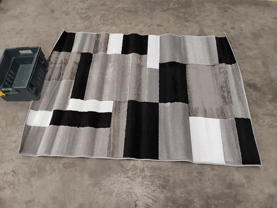 ELNA TUFFED GREY AREA RUG // 120 X 170CM