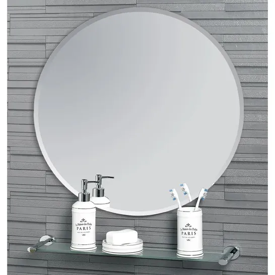 BOXED ARHAN ROUND WALL MIRROR (1 BOX)